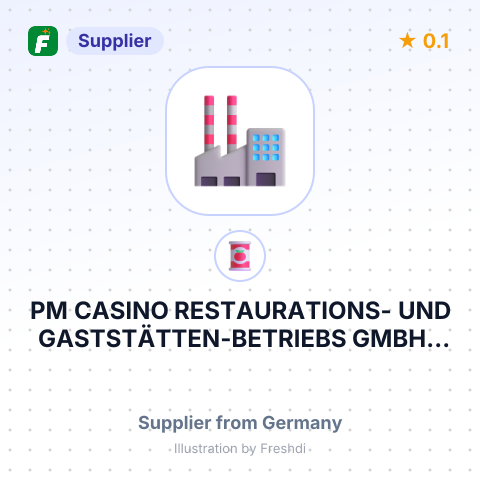 PM CASINO RESTAURATIONS- UND GASTSTÄTTEN-BETRIEBS GMBH – summary card, no photo uploaded yet