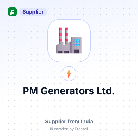 PM Generators Ltd. – summary card, no photo uploaded yet