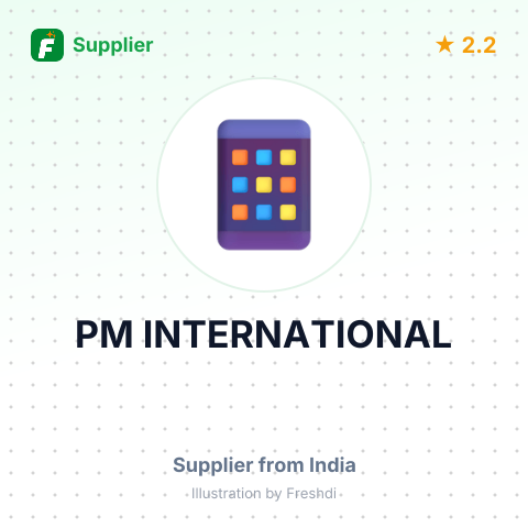 PM INTERNATIONAL – summary card, no photo uploaded yet