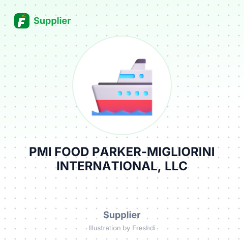 PMI FOOD PARKER-MIGLIORINI INTERNATIONAL, LLC – summary card, no photo uploaded yet