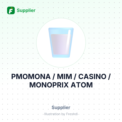 PMOMONA / MIM / CASINO / MONOPRIX ATOM – summary card, no photo uploaded yet