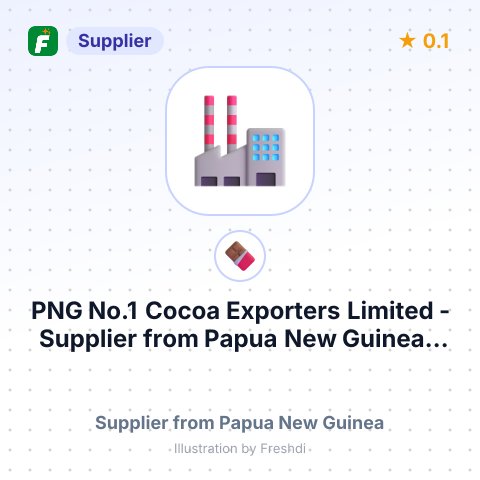 PNG No.1 Cocoa Exporters Limited  – summary card, no photo uploaded yet
