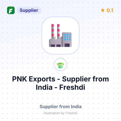 PNK Exports  – summary card, no photo uploaded yet