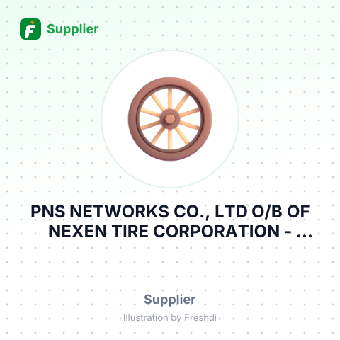 PNS NETWORKS CO., LTD O/B OF NEXEN TIRE CORPORATION – summary card, no photo uploaded yet