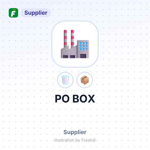 PO BOX – summary card, no photo uploaded yet