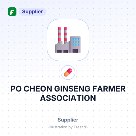 PO CHEON GINSENG FARMER ASSOCIATION – summary card, no photo uploaded yet