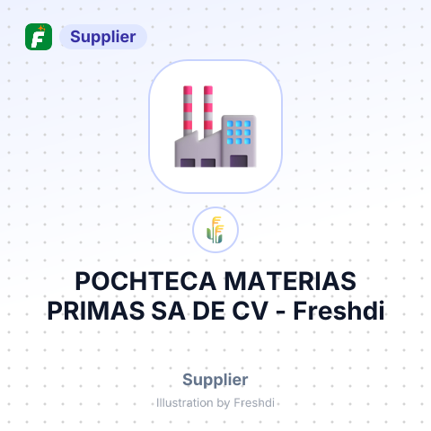 POCHTECA MATERIAS PRIMAS SA DE CV – summary card, no photo uploaded yet