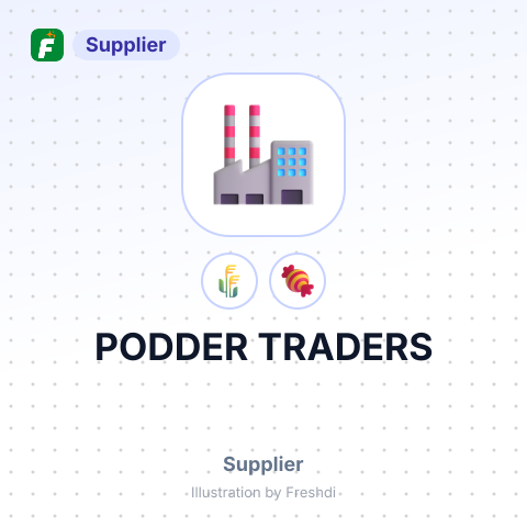PODDER TRADERS – summary card, no photo uploaded yet