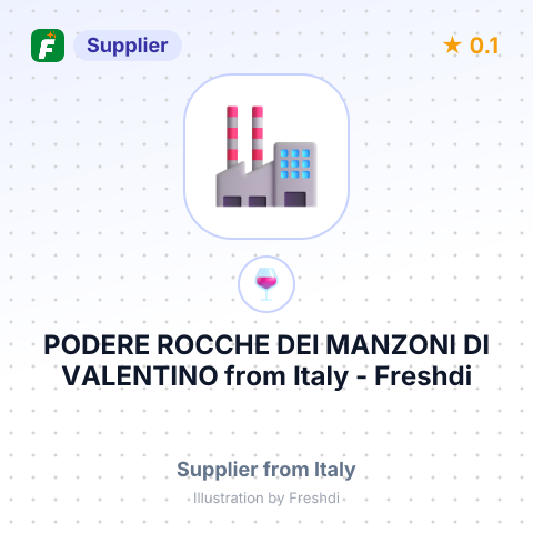 PODERE ROCCHE DEI MANZONI DI VALENTINO – summary card, no photo uploaded yet