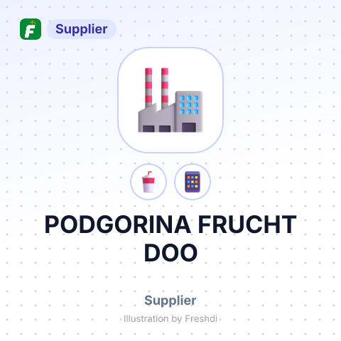 PODGORINA FRUCHT DOO – summary card, no photo uploaded yet
