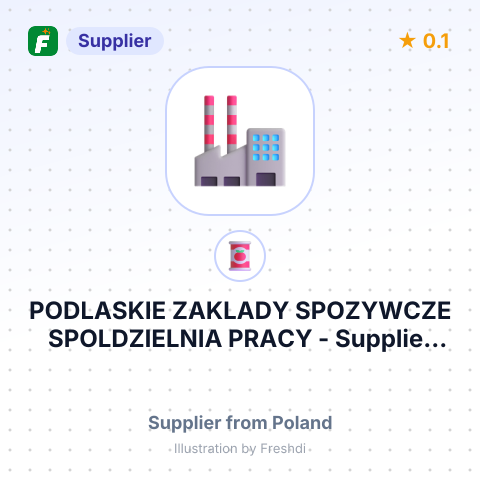 PODLASKIE ZAKLADY SPOZYWCZE SPOLDZIELNIA PRACY – summary card, no photo uploaded yet