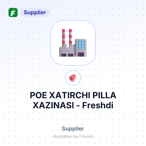 POE XATIRCHI PILLA XAZINASI – summary card, no photo uploaded yet
