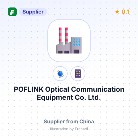 POFLINK Optical Communication Equipment Co., Ltd. – summary card, no photo uploaded yet