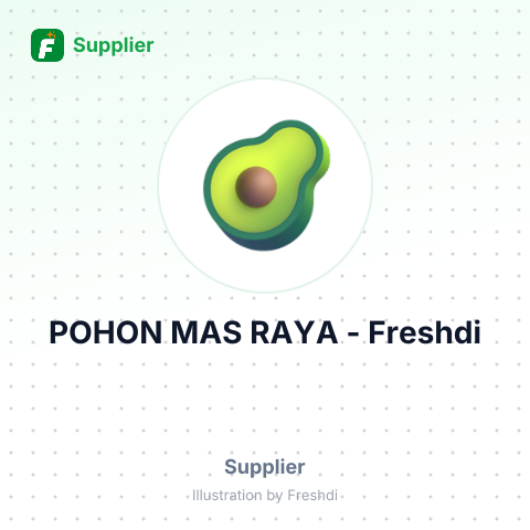 POHON MAS RAYA – summary card, no photo uploaded yet