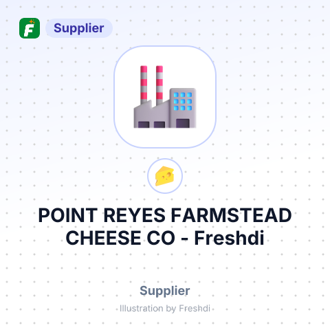 POINT REYES FARMSTEAD CHEESE CO – summary card, no photo uploaded yet