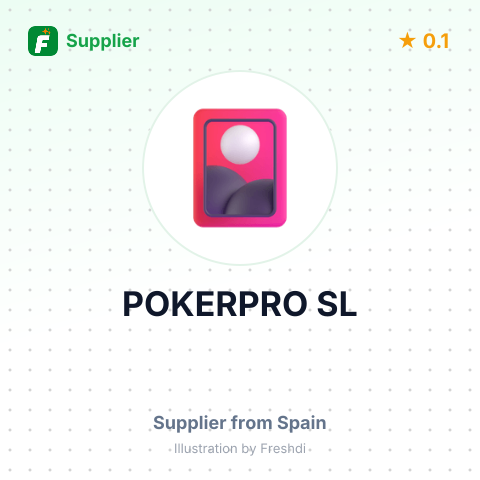 POKERPRO SL – summary card, no photo uploaded yet