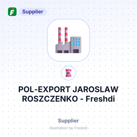 POL-EXPORT JAROSLAW ROSZCZENKO – summary card, no photo uploaded yet