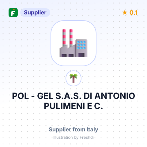 POL - GEL S.A.S. DI ANTONIO PULIMENI E C. – summary card, no photo uploaded yet