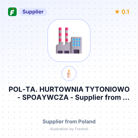 POL-TA. HURTOWNIA TYTONIOWO - SPOAYWCZA – summary card, no photo uploaded yet