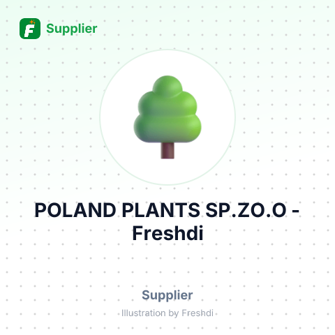 POLAND PLANTS SP.ZO.O – summary card, no photo uploaded yet