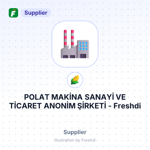 POLAT MAKİNA SANAYİ VE TİCARET ANONİM ŞİRKETİ – summary card, no photo uploaded yet