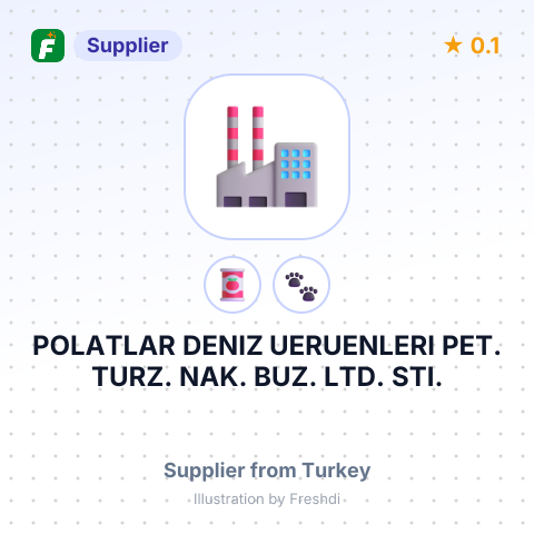 POLATLAR DENIZ UERUENLERI PET. TURZ. NAK. BUZ. LTD. STI. – summary card, no photo uploaded yet