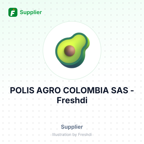 POLIS AGRO COLOMBIA SAS – summary card, no photo uploaded yet