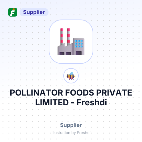 POLLINATOR FOODS PRIVATE LIMITED – summary card, no photo uploaded yet