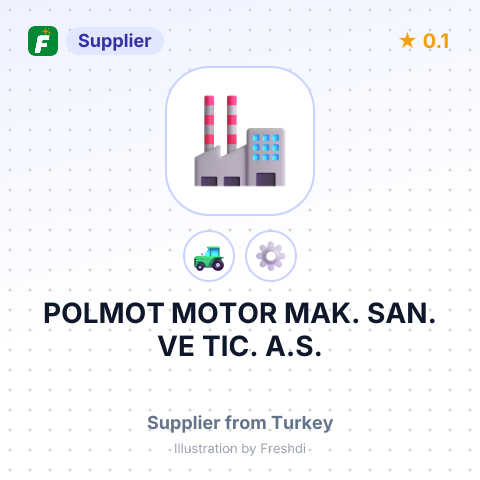 POLMOT MOTOR MAK. SAN. VE TIC. A.S. – summary card, no photo uploaded yet