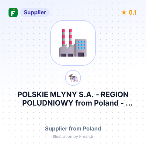 POLSKIE MLYNY S.A. - REGION POLUDNIOWY – summary card, no photo uploaded yet