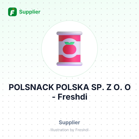 POLSNACK POLSKA SP. Z O. O – summary card, no photo uploaded yet