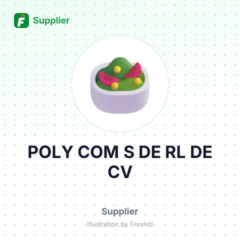 POLY COM S DE RL DE CV – summary card, no photo uploaded yet