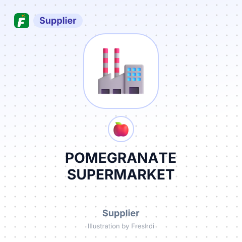POMEGRANATE SUPERMARKET – summary card, no photo uploaded yet