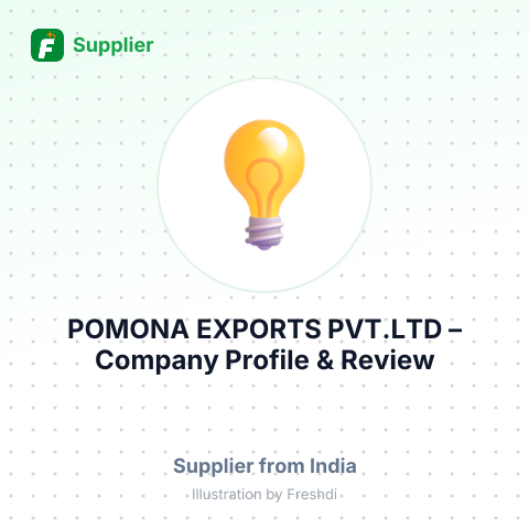 POMONA EXPORTS PVT.LTD, – summary card, no photo uploaded yet