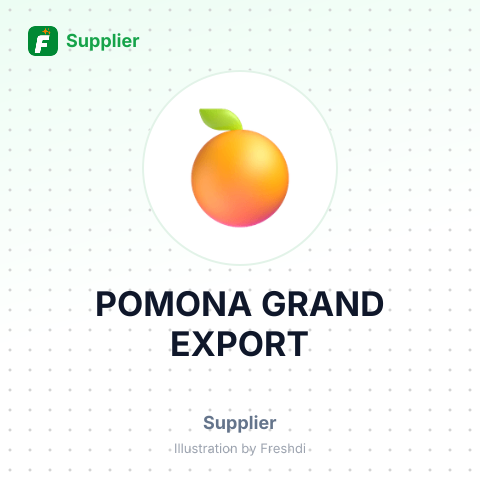 POMONA GRAND EXPORT – summary card, no photo uploaded yet