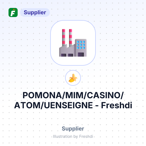 POMONA/MIM/CASINO/ATOM/UENSEIGNE – summary card, no photo uploaded yet