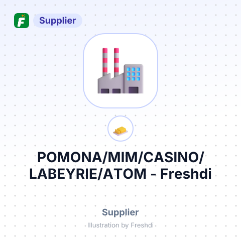 POMONA/MIM/CASINO/LABEYRIE/ATOM – summary card, no photo uploaded yet