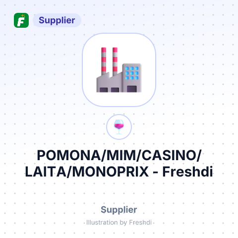 POMONA/MIM/CASINO/LAITA/MONOPRIX – summary card, no photo uploaded yet