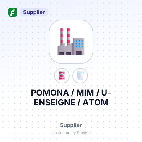 POMONA / MIM / U- ENSEIGNE / ATOM – summary card, no photo uploaded yet