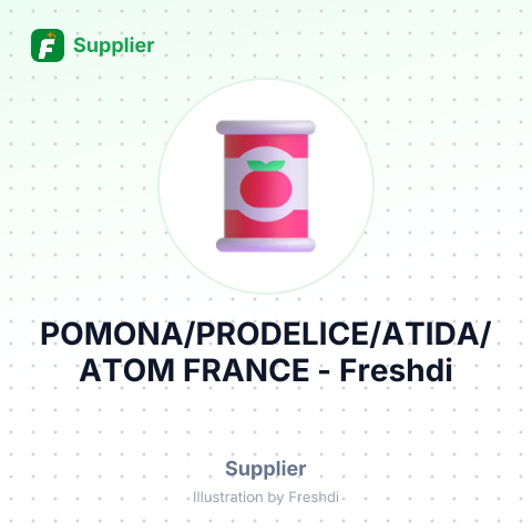 POMONA/PRODELICE/ATIDA/ATOM FRANCE – summary card, no photo uploaded yet