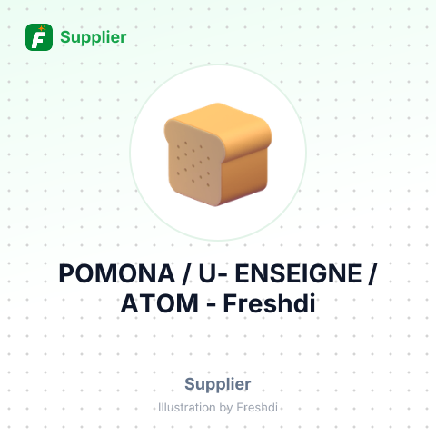 POMONA / U- ENSEIGNE / ATOM – summary card, no photo uploaded yet