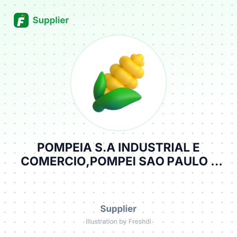 POMPEIA S.A INDUSTRIAL E COMERCIO,POMPEI SAO PAULO - BRAZILA/C. STRAINA INTERNATIONAL PVT – summary card, no photo uploaded yet