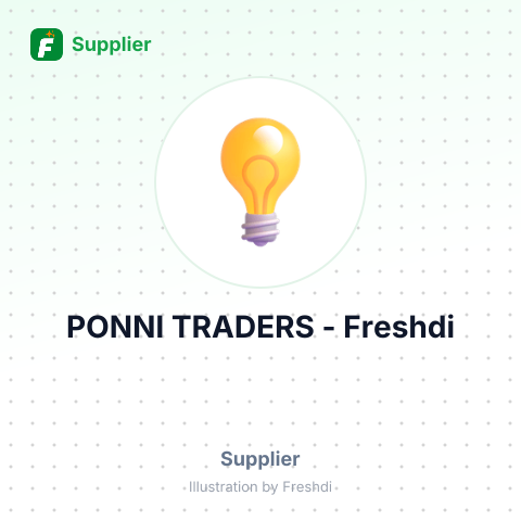 PONNI TRADERS – summary card, no photo uploaded yet