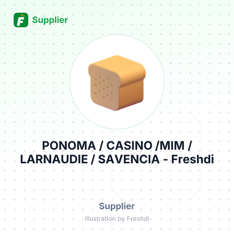 PONOMA / CASINO /MIM / LARNAUDIE / SAVENCIA – summary card, no photo uploaded yet