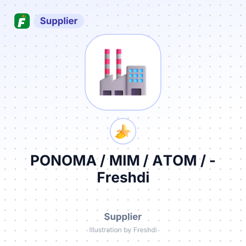 PONOMA / MIM / ATOM / – summary card, no photo uploaded yet