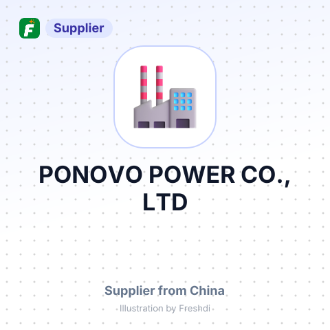PONOVO POWER CO., LTD – summary card, no photo uploaded yet