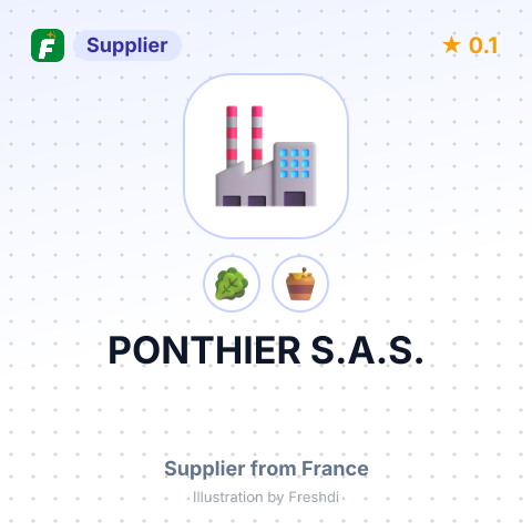 PONTHIER S.A.S. – summary card, no photo uploaded yet