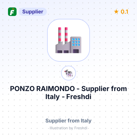 PONZO RAIMONDO – summary card, no photo uploaded yet