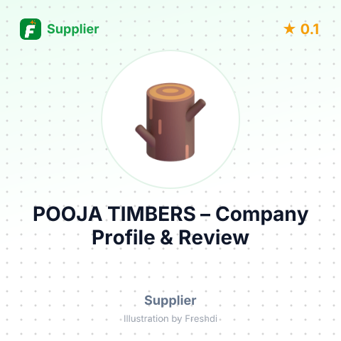 POOJA TIMBERS – summary card, no photo uploaded yet