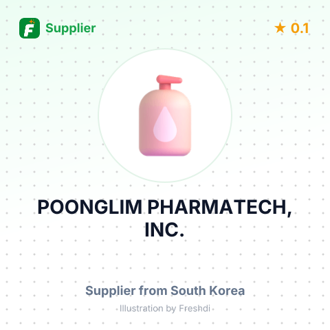 POONGLIM PHARMATECH, INC. – summary card, no photo uploaded yet